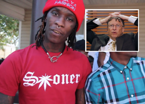 Bill Gates Offers Young Thug $9,000,000 Cash To Stop Making Music