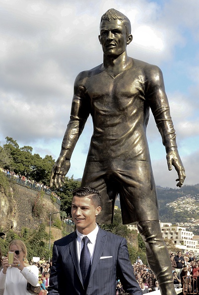 The Internet Is Talking About the Bulge on Cristiano Ronaldo’s Statue