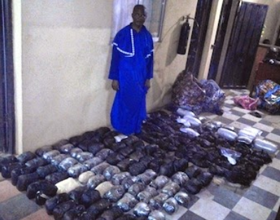 NDLEA Arrests Cherubim & Seraphim Pastor for Attempting to Export N609 Million Worth of Narcotics