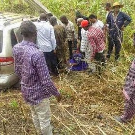 Jide Kosoko’s Wife, Henrietta Survives Car Crash In Ogun