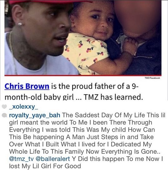 Man Claiming to be the Real Father of Chris Brown’s Daughter Speaks Out