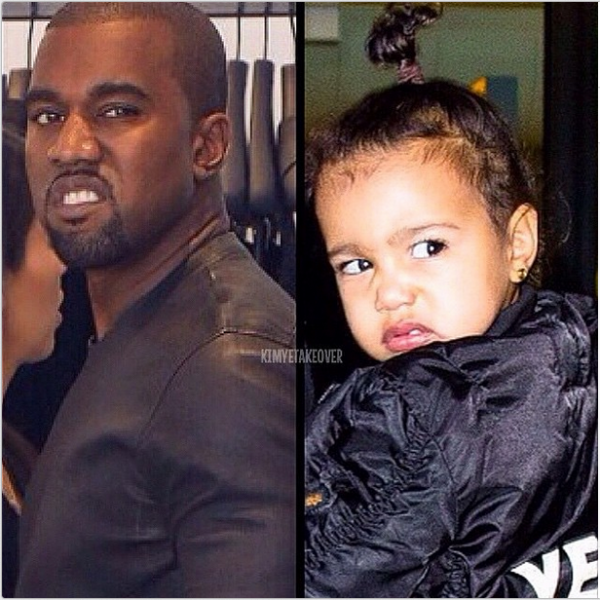 Photo of North West Scowling Goes Viral