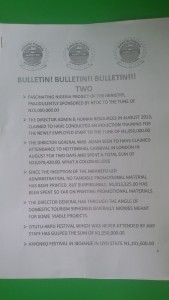 bulletin