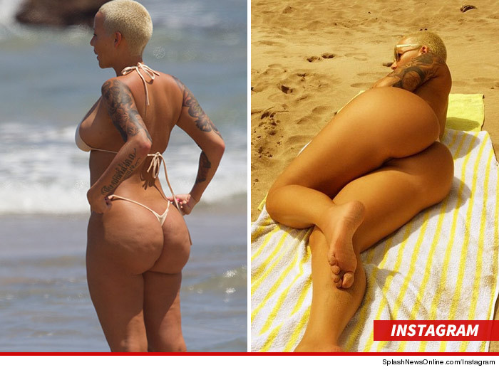 You Can Touch My Ass …
WITH AN AIRBRUSH – Amber Rose