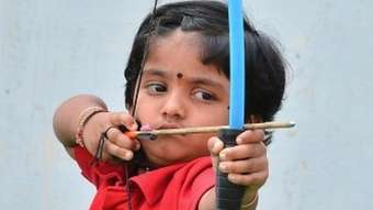 Indian two-year-old Sets National Archery Record