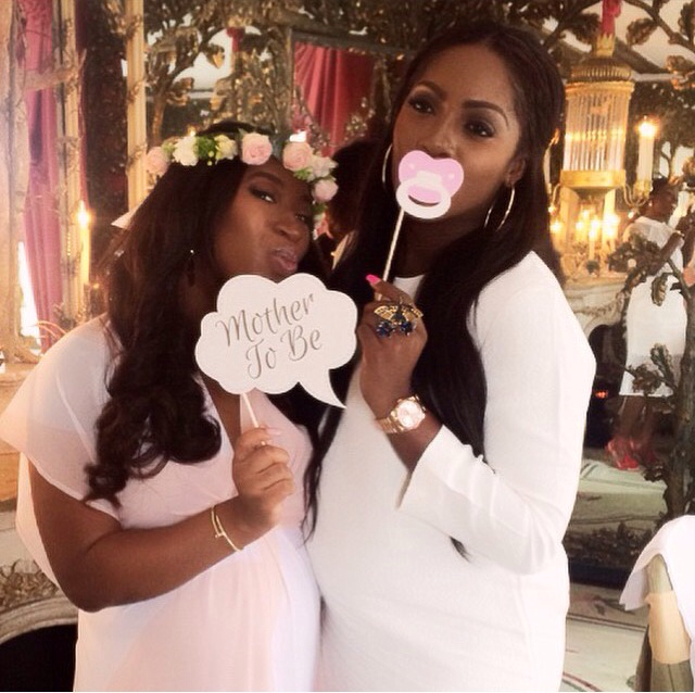 Tiwa Savage at Dr SID’s Wife Simi’s Baby Shower