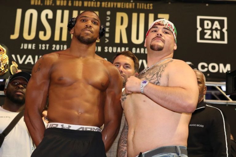 Anthony Joshua v Andy Ruiz Jr: Rematch In Saudi Arabia December 7