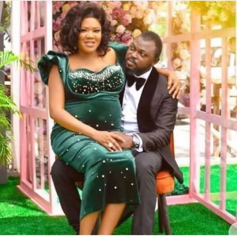 Toyin Abraham Delivers Baby Boy In America