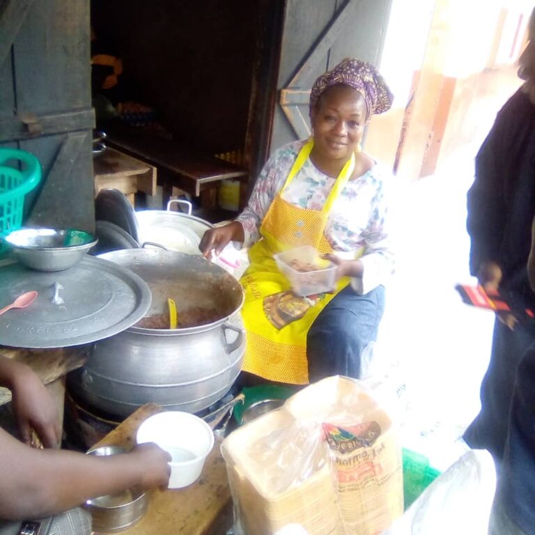 Meet the Face Behind the Popular Ewa Iya Qudus Eatery