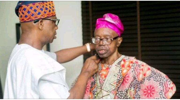 Governor Dapo Abiodun Loses Dad
