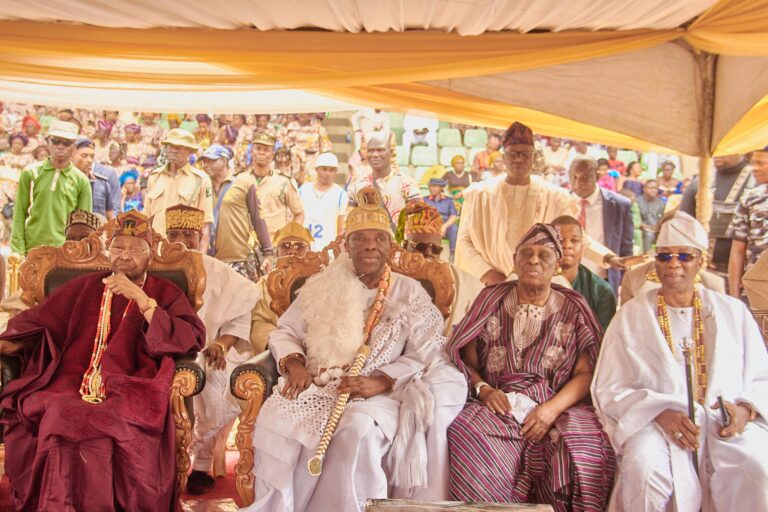 Otunba Gbenga Daniel Shines as Dr. Sonny Kuku Becomes Ogbeni Oja of Ijebuland
