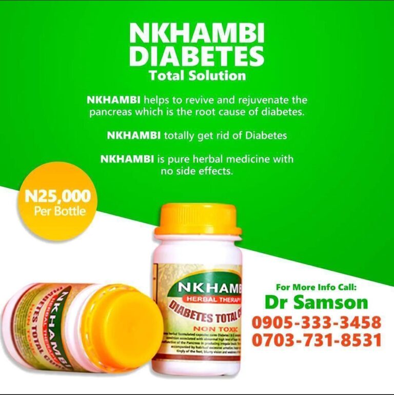 NKHAMBI: Diabetes Total Solution 