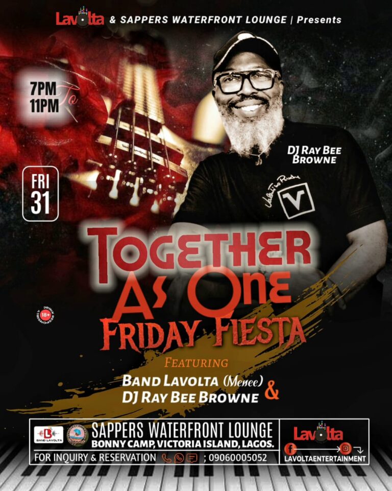 Band Lavolta teams Up with DJ Ray Bee Browne to Deliver Together As One Friday Fiesta