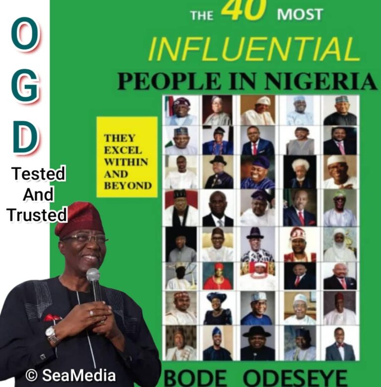 Otunba Gbenga Daniel, 39 others Make Most Influential Nigerians List