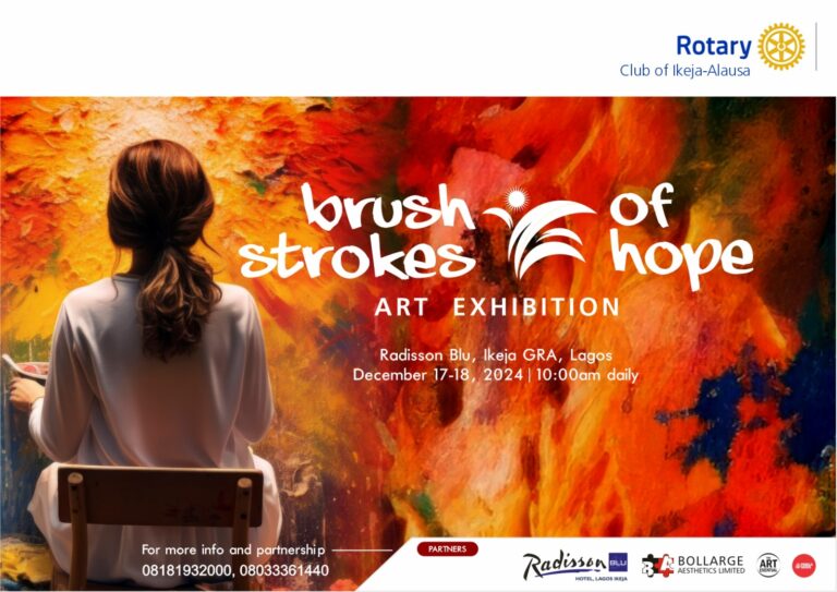 RC Ikeja-Alausa Partners with Radisson Blu for “Brush Strokes of Hope” Art Exhibition and Auction