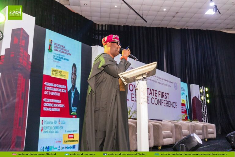 Adron Homes Leads Call for Innovation and Urbanization at Oyo State Real Estate Conference