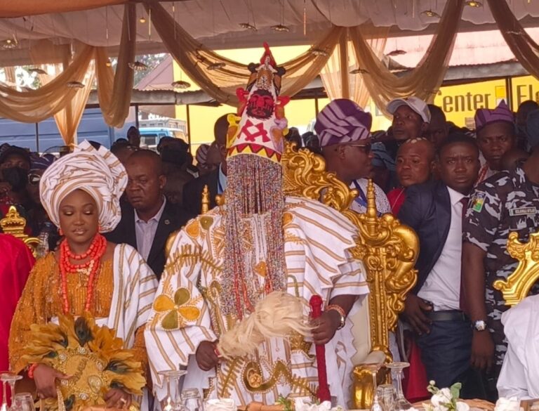 Abimbola Owoade Crowned 46th Alaafin of Oyo Amidst Royal Grandeur and Dignitaries’ Presence