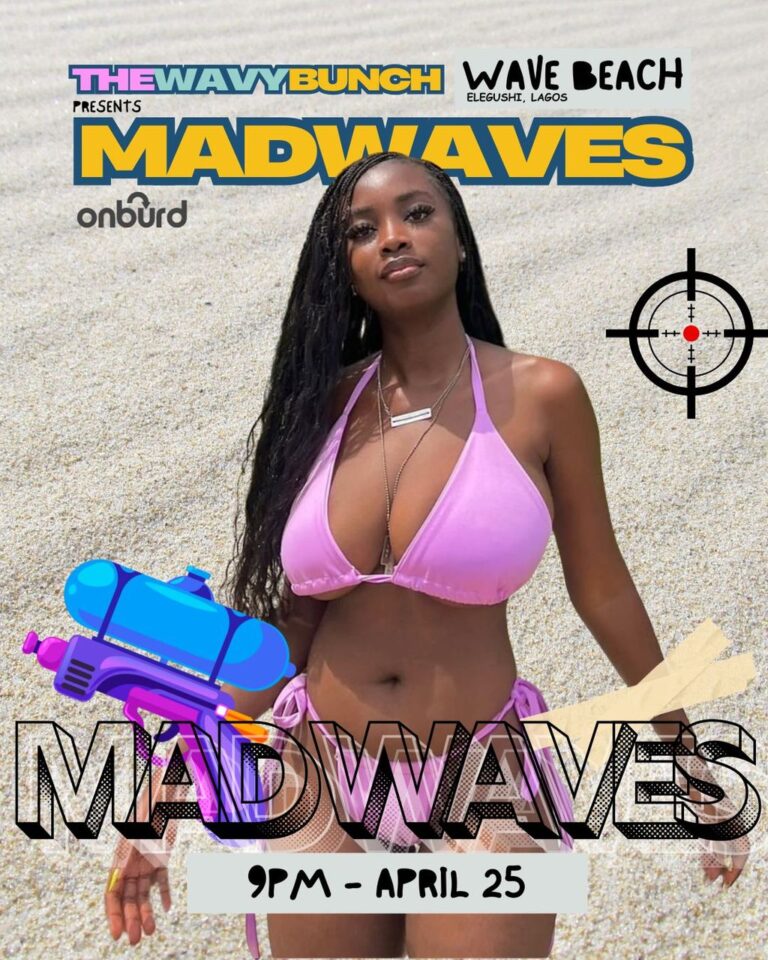 MAD WAVES: Lagos’ Wildest Monthly Beach Party Returns for 9th Edition