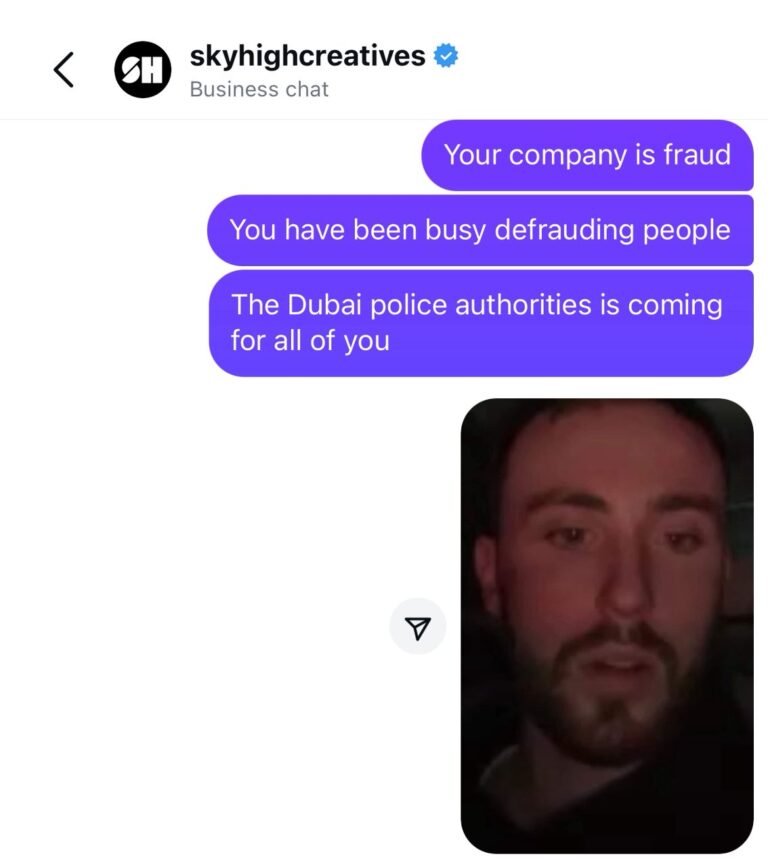 Authorities Warn Public About Alleged International Fraudster Operating Under ‘Sky High Creatives’