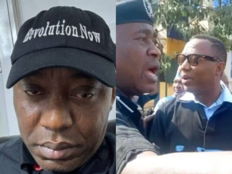 BREAKING: Police Arrest Sowore After Kanu’s Court Appearance