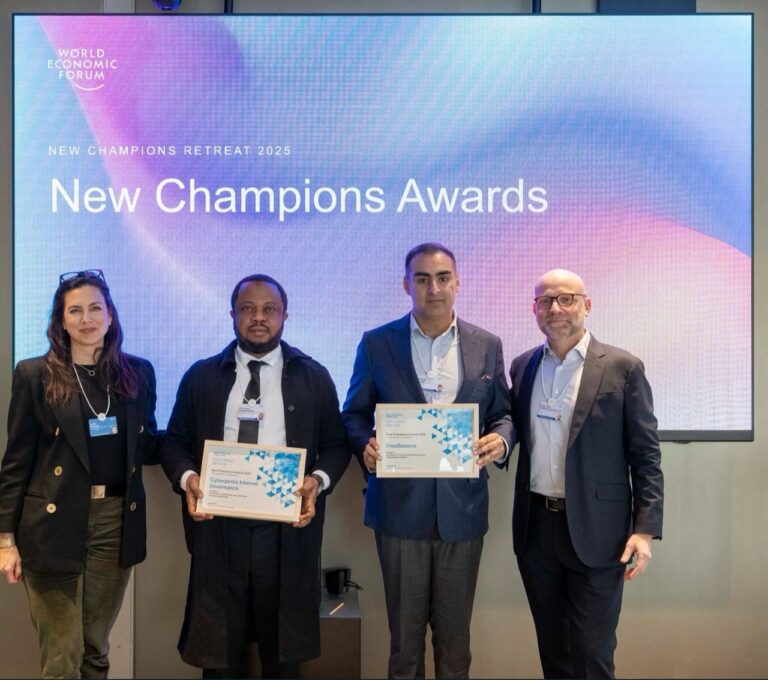 Nigeria’s Cyberpedia Internet Governance Gets Honoured at World Economic Forum