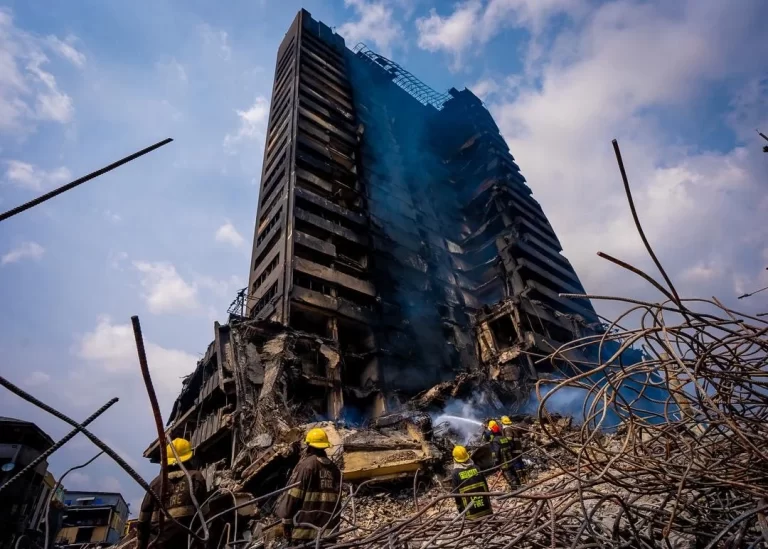 Lagos to Level Iconic GNI House: Sanwo-Olu Orders Demolition After Christmas Eve Fire Claims 8 Lives