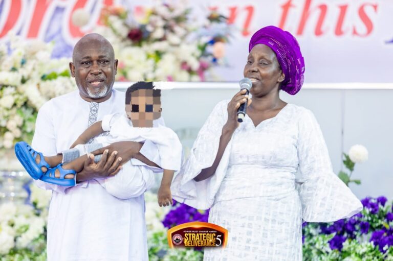 After 30 Years, God Answered Us’ — Nigerian Couple Welcomes First Child, Sparks Emotional Reactions