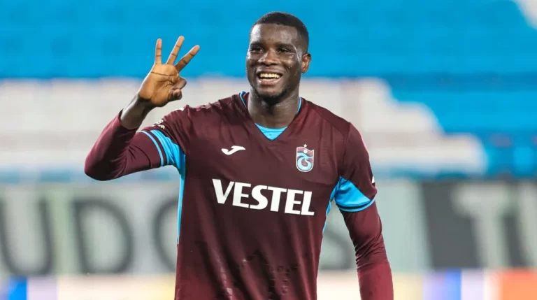 Paul Onuachu Scores Landmark Goal as Trabzonspor Edge Galatasaray 2-1