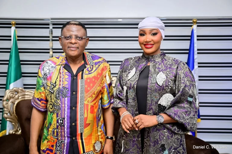 Sultana Meets Gov Otu, Backs Cross River’s Creative Economy Vision