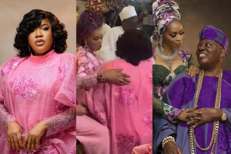 Toyin Abraham Defends Viral Kneeling Gesture, Says “I’m a Proud Omoluabi” Amid Backlash