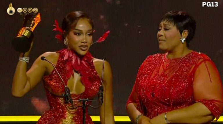Rising Nollywood Star Uche Montana Honoured with AMVCA Trailblazer Award in Lagos