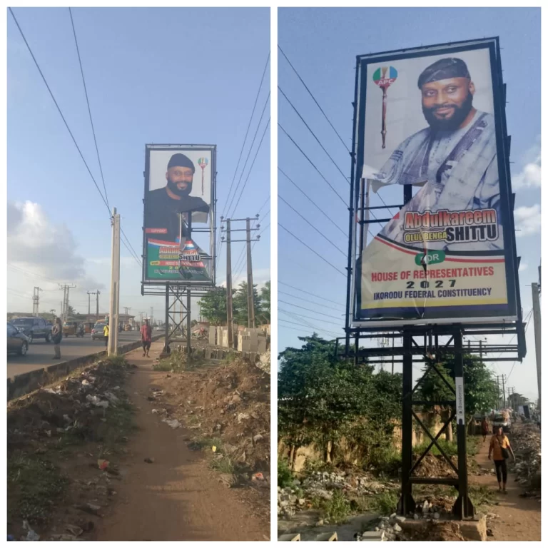 “Democracy Under Threat”: Shittu Reacts to Vandalism of Campaign Materials