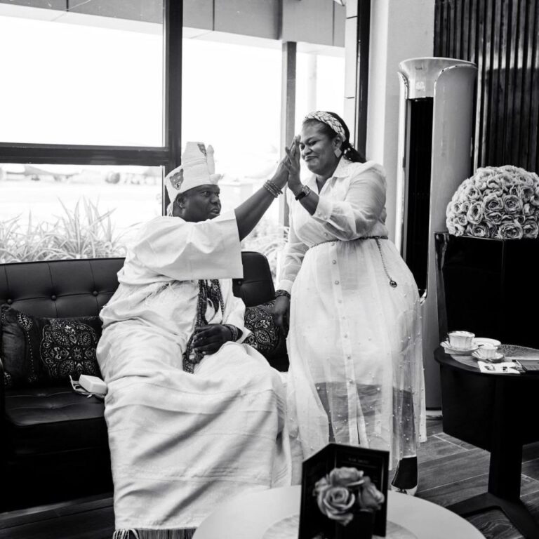 Twice the Joy: Ooni of Ife Welcomes Twin Princes to the Royal Household
