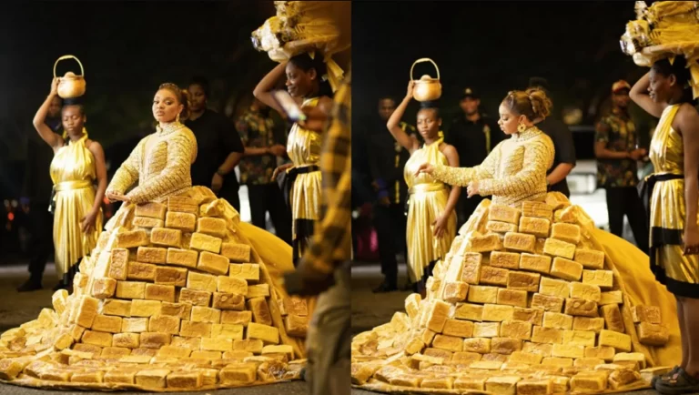 ‘I Cried Wearing It’ — Queen Mercy Opens Up on 500-Loaf Bread Dress