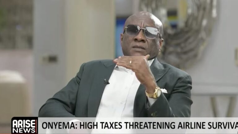 Nigerian Airlines Under Pressure as Onyema Demands Review of Aviation Charges
