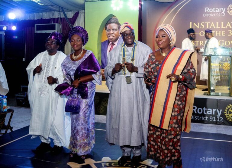 Layi Abidoye Takes Over Rotary District 9112, Announces Major Community Development Projects