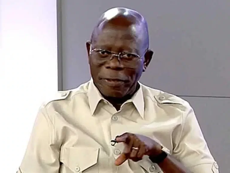 Senate Can Order Arrests During Investigations, Oshiomhole Insists