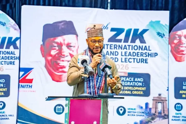 Dauda Lawal Honoured in Ghana for Leadership, Economic Reforms in Zamfara